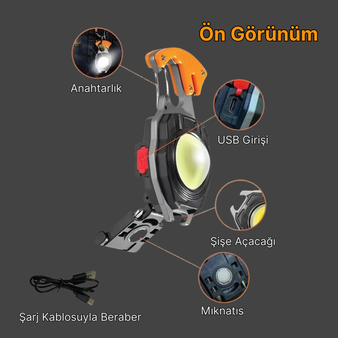 FENERON® Çok Fonksiyonlu Acil Durum Feneri